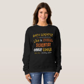 Definition von Data Scientist Data Science-Analyst Sweatshirt (Vorne ganz)