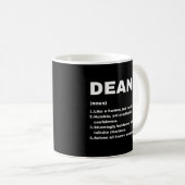 Definition von Dean Individuelle Name Kaffeetasse (VorderseiteRechts)