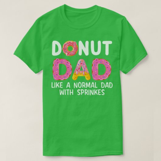 Definition von Donut-Vater T-Shirt (Design vorne)
