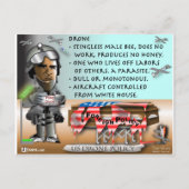 Definition von Drone Postkarte (Vorderseite)