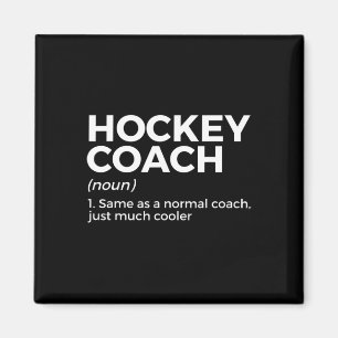 Definition von Fun Hockey Coach Magnet