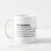 Definition von "Funny Accountant" Kaffeetasse (Links)