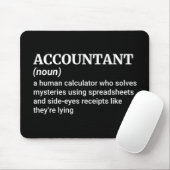 Definition von "Funny Accountant" Mousepad (Mit Mouse)