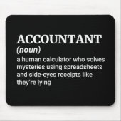 Definition von "Funny Accountant" Mousepad (Vorne)