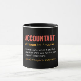 Definition von "Funny Accountant" Tasse