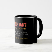 Definition von "Funny Accountant" Tasse (VorderseiteRechts)