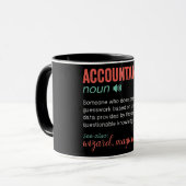 Definition von "Funny Accountant" Tasse (Vorderseite Links)