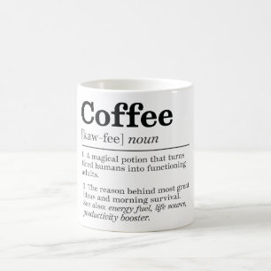 Definition von "Funny Coffee" Kaffeetasse