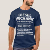 Definition von "Funny Diesel" T-Shirt (Vorderseite)