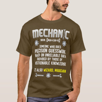 Definition von "Funny Mechanic" T-Shirt