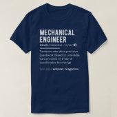 Definition von "Funny Mechanical Engineer" T-Shirt (Design vorne)