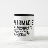 Definition von Funny Pharmacist Tasse (Zentrum)
