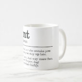Definition von "Funny Tante" Kaffeetasse (VorderseiteRechts)