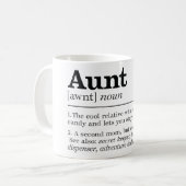 Definition von "Funny Tante" Kaffeetasse (Vorderseite Links)