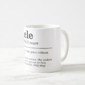 Definition von "Funny Uncle" Kaffeetasse (VorderseiteRechts)