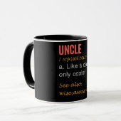 Definition von "Funny Uncle" Tasse (Vorderseite Links)