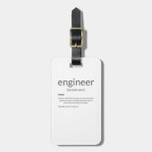 Definition von Gift Engineer Uni für Generalingeni Gepäckanhänger (Vorderseite vertikal)