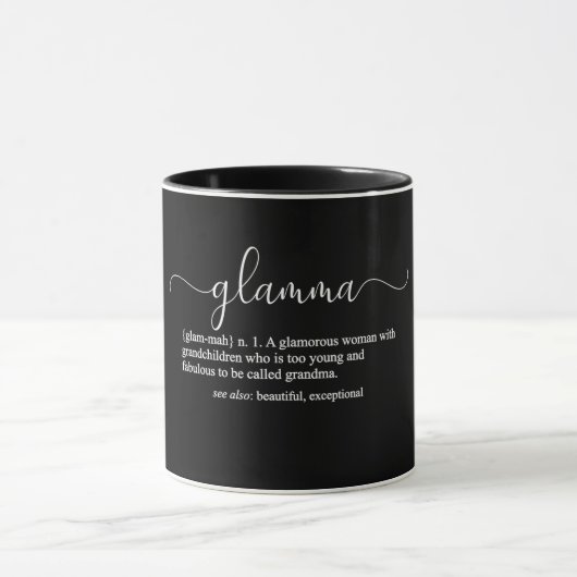 Definition von Glamma Tasse (Zentrum)
