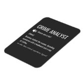 Definition von Kriminalanalyst Magnet (Linke Seite)