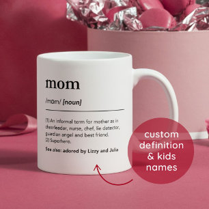 Definition von Mama lustiges Mutterwörterbuch Kaffeetasse