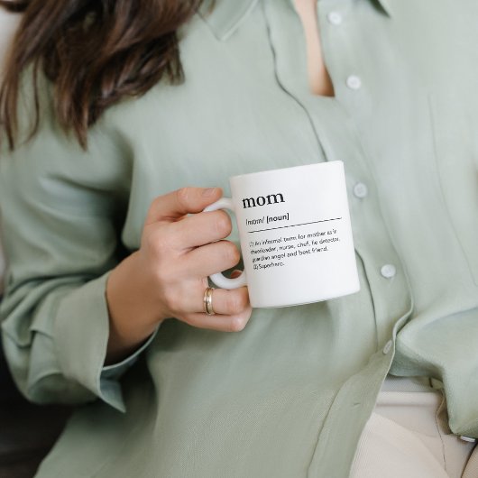 Definition von Mama lustiges Mutterwörterbuch Kaffeetasse