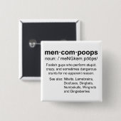Definition von Menkompoops Button (Vorne & Hinten)