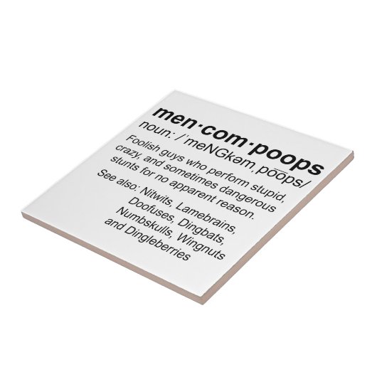 Definition von Menkompoops Fliese (Seite)