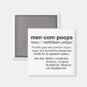 Definition von Menkompoops Magnet (Vorderseite/Rückseite)