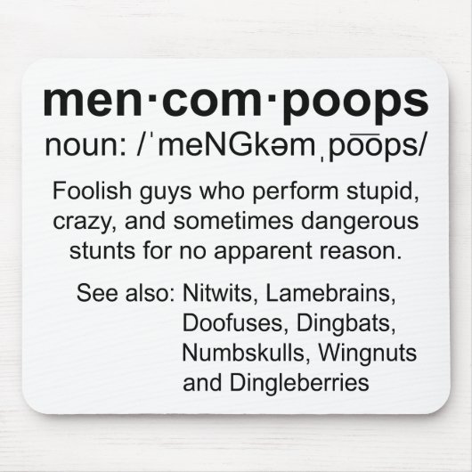 Definition von Menkompoops Mousepad (Vorne)