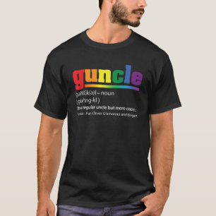 Definition von "Mens Guncle" für "Gay Uncle Rainb T-Shirt
