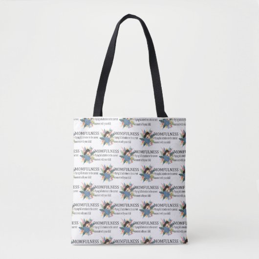 Definition von Momfulness Florales Mutterbild-Must Tasche (Vorderseite)