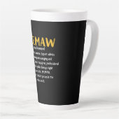 Definition von Mutter Art Memaw Milchtasse (Rechte Ecke)