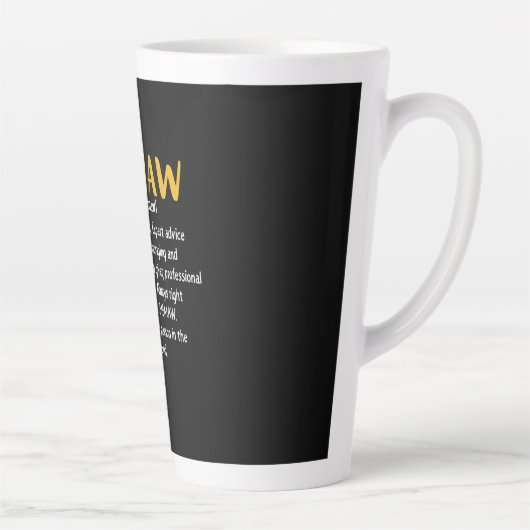 Definition von Mutter Art Memaw Milchtasse (Rechts)