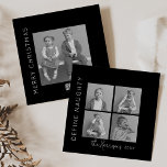 Definition von Naughty | 5 Foto Collage Weihnachte Feiertagskarte<br><div class="desc">Feiern Sie die Urlaubssaison mit diesen lustigen und fröhlichen Weihnachtskarten an Freunde und Familie! Diese Weihnachtskarte beinhaltet eine Collage von vier Fotos vorne und ein größeres Foto auf der Rückseite zusammen mit einem klassischen Urlaubsgruß,  Ihrem Namen und dem Jahr.</div>