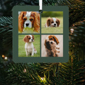 Definition von Naughty | 5 FotoCollage Ornament Aus Metall