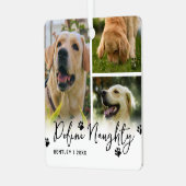 Definition von Naughty Funny Pet Weihnachten Ornament Aus Metall (Vorderseite links)