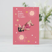 Definition von Naughty Karte (Stehend Vorderseite)