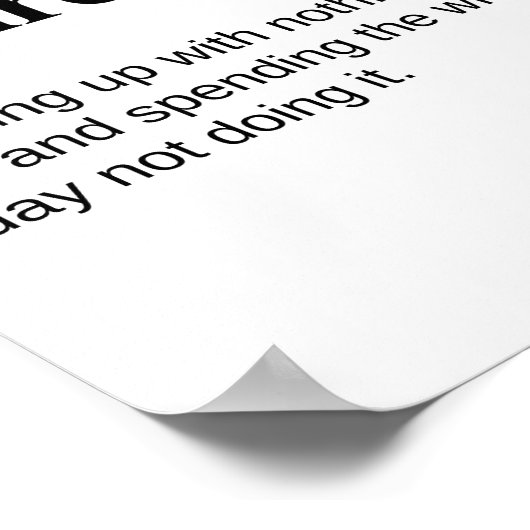 Definition von "Rente Funny" Poster (Ecke)