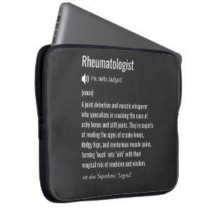 Definition von Rheumatologen Laptopschutzhülle