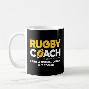 Definition von Rugby-Reisebussen Kaffeetasse