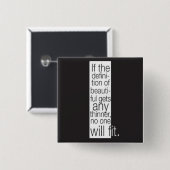 Definition von schönem. Knopf Button (Vorne & Hinten)