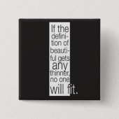 Definition von schönem. Knopf Button (Vorderseite)