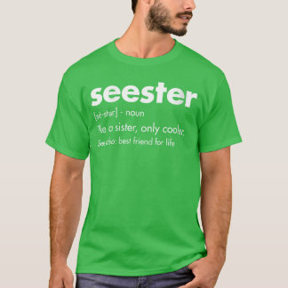 Definition von Schwestern für Frauen Mutter Schwes T-Shirt