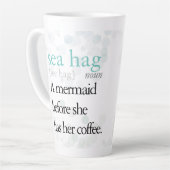 Definition von Seehecht Latte Tasse (Linke Ecke)