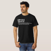 Definition von Singles für Single T-Shirt (Vorne ganz)
