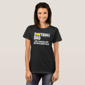 Definition von Softball-Vätern T-Shirt (Vorne ganz)