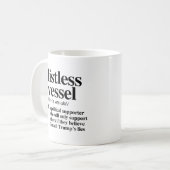 Definition von teilnahmslosem Gefäß Kaffeetasse (Vorderseite Links)