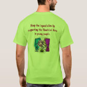 Definition von Thespian; Behalten Sie die Legende T-Shirt (Rückseite)