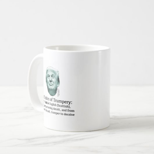 Definition von Trumpery Kaffeetasse (Vorderseite Links)
