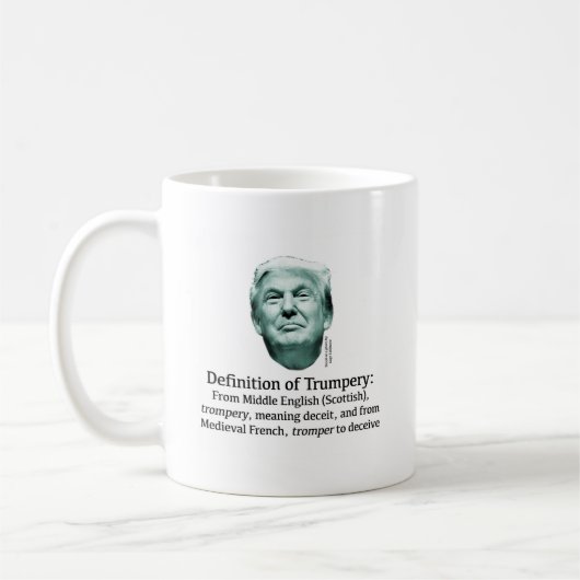 Definition von Trumpery Kaffeetasse (Links)